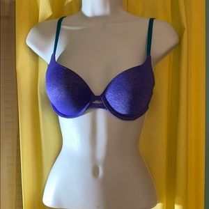 💜VS 32C Perfect Shape Metallic Purple Bra💜